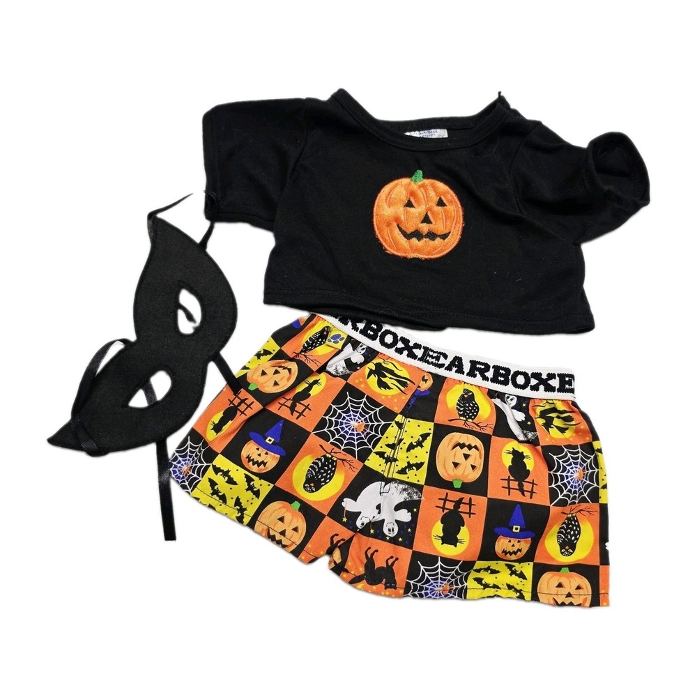 Build-A-Bear Workshop Halloween Outfit w/ Mask